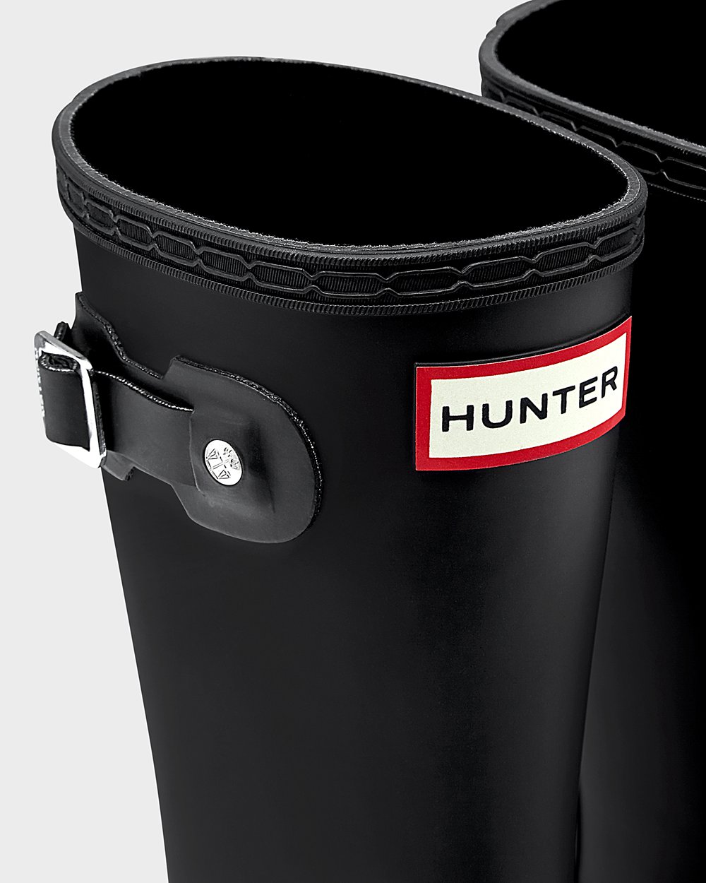 Kids Hunter Rain Boots Black - Original Big - 6847251-PM